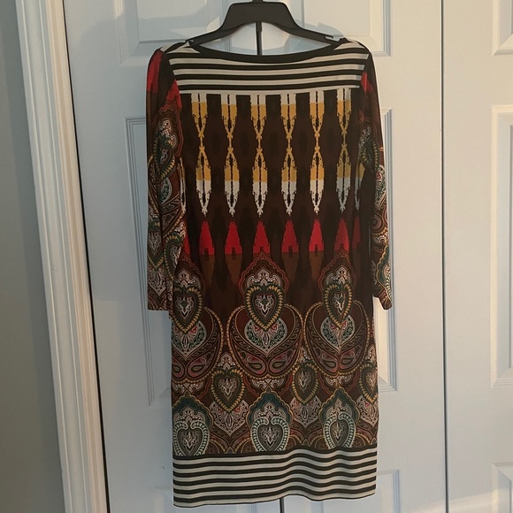 Printed women’s dress size 12P - Picture 1 of 4